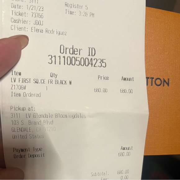 Louis Vuitton Sunglasses - Picture 5 of 5